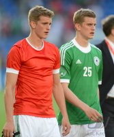 FUSSBALL INTERNATIONAL:  Sven Bender (re,)  mit seinem Bruder Lars Bender (Deutschland)