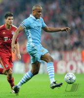 Fussball CHL  Saison 2011/2012:  Vincent Kompany (Manchester City)