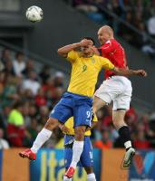 Fussball International Testspiel Norwegen - Brasilien