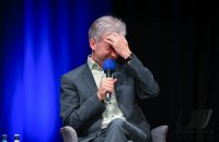 Buchpraesentation: Oberbuergermeister Boris Palmer (Tuebeingen) und Notaerztin Lisa Federle (Tuebingen)