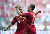 Fussball 1. Bundesliga, Saison 2011/2012:  FC Bayern Muenchen - Hamburger SV