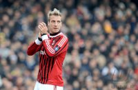 FUSSBALL SERIE A:  Maxi Lopez (AC Mailand)