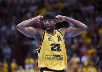 Basketball 1. Bundesliga 15/16 Hauptrunde: Walter Tigers Tuebingen - MHP Riesen Ludwigsburg