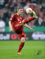FUSSBALL DFB POKAL  Saison 2012/2013: Bastian Schweinsteiger (FC Bayern Muenchen)