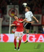 Fussball International EM 2012 Qualifikationsspiel:  Oesterreich - Deutschland