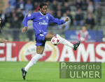 Fussball UCL, Chelsea DROGBA Einzelaktion
