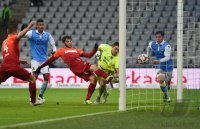 Fussball 2. BUNDESLIGA 14/15 : TSV 1860 Muenchen -  1. FC Kaiserslautern