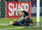 FUSSBALL CHL  Oliver Kahn (FCB) enttuscht nach dem Tor zum 0-1