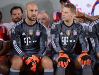 Fussball 1. Bundesliga 2014/2015: Fototermin beim FC Bayern Muenchen