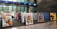 FUSSBALL International  Ausstellung FIFA WM Plakate