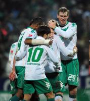 FUSSBALL 1. BUNDESLIGA: Bremen - Frankfurt