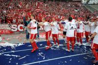 Fussball 1. Bundesliga : FC Bayern Muenchen Deutscher Meister 09/10