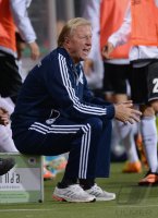 Fussball International  U 21 Laenderspiel: Trainer Horst Hrubesch (Deutschland)