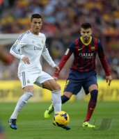 FUSSBALL Primera Division 13/14: FC Barcelona - Real Madrid