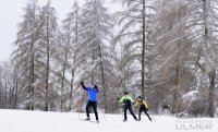Schmuckbild, Wintersport, Skilanglauf auf der Raichberg-Loipe-Nord bei Albstadt