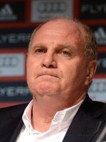 Basketball 1. Bundesliga 2012/2013:  Praesident Uli Hoeness (FC Bayern Muenchen)