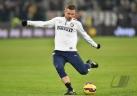 Fussball International Serie A 14/15: Lukas Podolski (Inter Mailand)