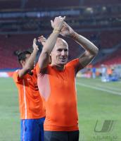 FUSSBALL WM 2010, VIERTELFINALE: Holland - Brasilien