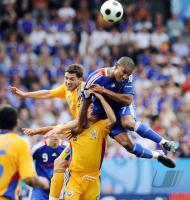 FUSSBALL EURO 2008: Rumaenien - Frankreich