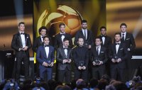 Fussball International  FIFA Ballon d Or 2012:  FIFA FIFPro Team des Jahres 2012