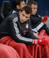 FUSSBALL International Testspiel 2013/2014: Mario Mandzukic (FC Bayern Muenchen)