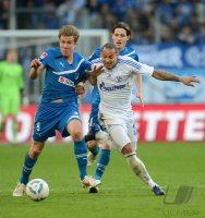 FUSSBALL1. Bundesliga  Saison 2011/2012: TSG 1899 Hoffenheim - FC Schalke 04