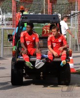 Fussball 1. Bundesliga 2012/2013:  Fototermin beim  FC Bayern Muenchen