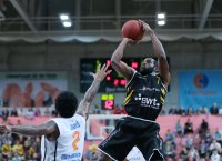 Basketball 1. Bundesliga 17/18 Hauptrunde: Walter Tigers Tuebingen - Mitteldeutscher Basketball Club