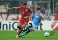 Fussball CHL  Saison 2011/2012:  FC Bayern Muenchen - SSC Neapel