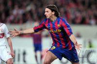 FUSSBALL  International CHL 09/10 : Zlatan Ibrahimovic  (Barca)
