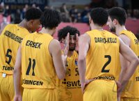Basketball 1. Bundesliga 23/24: Tigers Tuebingen - EWE Baskets Oldenburg