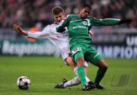 FUSSBALL  International CHL 09/10  FC Bayern  Muenchen - Maccabi Haifa  FC