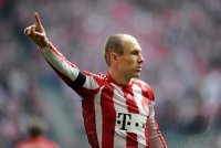 Fussball 1. Bundesliga : Arjen Robben (FC Bayern Muenchen)