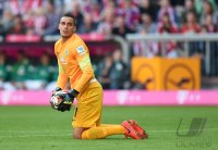 Fussball 1. Bundesliga Saison 14/15: Torwart Raphael Wolf (SV Werder Bremen)