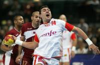 Handball-WM: Spanien, PEREZ MARQUEZ am Ball