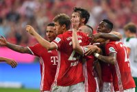 Fussball 1. Bundesliga Saison 2016/2017: FC Bayern Muenchen - SV Werder Bremen