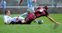 U19 Fussball Bundesliga :  Liridon Vocaj (li, TSV 1860 Muenchen) gegen Willi Orban (re, 1. FC Kaiserslautern)