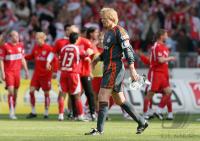 Fussball 1. Bundesliga Enttaeuschung FC B  Kahn
