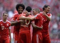 Fussball 1. Bundesliga  Saison  2012/2013:  JUBEL FC Bayern Muenchen