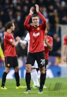 FUSSBALL INTERNATIONAL CHL ACHTELFINALE 12/13:  Real Madrid - Manchester United