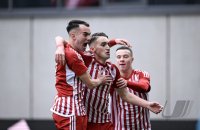 Fussball UEFA Youth League 23/24:  FC Bayern Muenchen - Olympiakos Piraeus