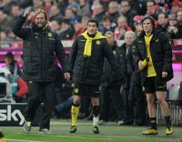 Fussball 1. Bundesliga 10/11:  JUBEL Trainer Juergen Klopp (Borussia Dortmund)