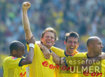 Fussball 1. Bundesliga: Dortmund - Bayern, JUBEL BVB