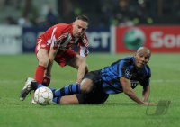 Fussball CHL  Saison 2010/2011:  Inter Mailand - FC Bayern Muenchen
