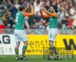 Fussball 1. Bundesliga: SVW, ERNST und DAVALA jubel