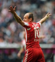Fussball 1. Bundesliga : Arjen Robben (FC Bayern Muenchen)