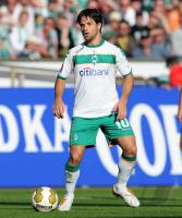 FUSSBALL 1. BUNDESLIGA: Werder Bremen, DIEGO Einzelaktion