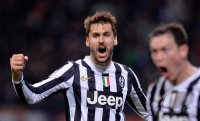 FUSSBALL SERIE A 2013/2014: JUBEL Fernando Llorente (Juventus Turin)