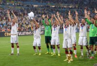 FUSSBALL WM 2014 FINALE: TEAMJUBEL Deutschland
