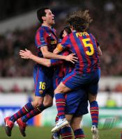 FUSSBALL  International CHL 09/10 : VfB Stuttgart -  FC Barcelona